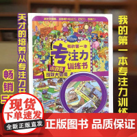 正版童书 我的专注力训练书 迪士尼迷宫书找不同专注力训练图画书图画捉迷藏3-4-6岁儿童书籍培养孩子专注力记忆力训练书