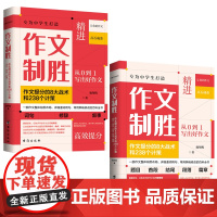 作文制胜(全2册):作文提分的8大战术和238个计策(虫洞书简出版方新作)语文山水写作课 初高中适用 中学作文素材