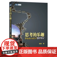 思考的乐趣:Matrix67数学笔记 顾森 著 数学课外教辅书籍科普读物数学思维数学竞赛训练书籍 人民邮电出版社 正版书