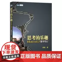 思考的乐趣:Matrix67数学笔记 顾森 著 数学课外教辅书籍科普读物数学思维数学竞赛训练书籍 人民邮电出版社 正版书