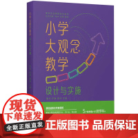 小学大观念教学:设计与实施 课标组核心专家领衔 解读大观念教学是什么 为什么 怎么做 完整单元设计架构 大观念教学解读