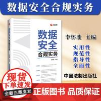 正版 数据安全合规实务 李怀胜 企业合规管理法律实务指引 保障数据安全完善数据数字经济治理体系 法制出版社