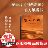 河西走廊 一本书感受河西走廊两千年的辉煌 17万字纪录片原版解说词 收录100余幅高清全彩摄影 甘肃教育出版社正版书籍