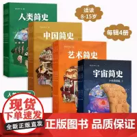 宇宙简史+世界简史+中国简史+人类简史 科普百科青岛出版社一套有趣的世界艺术史百科全书人文历史科普知识人类文明发展史