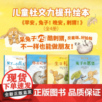 []早安,兔子!晚安,刺猬!(全4册)留下一小点儿冬天+生日礼物+兔子的愿望+你还记得什么