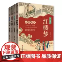 []少年读红楼梦 4册套装 繁花成空 金玉相逢 木石前盟 群芳流散
