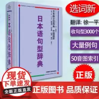 正版 日本语句型辞典 日本语文型辞典 砂川有里子精装本 日语语法书 日语词典日语字典日语词汇 自学日本语工具书 学习日