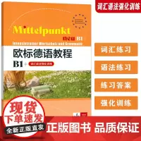 正版 欧标德语教程B1+词汇语法强化训练 安珂·博姆编 上海译文出版社 9787532795468