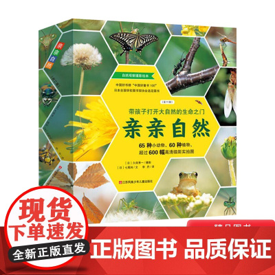 全11册亲亲自然避雨等观察摄影绘本4岁以上亲子共读正版童书
