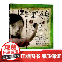 墙壁里的狼硬壳精装绘本引发大人去思考孩子的真实世间是什么样子的正版童书