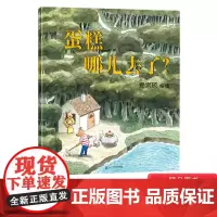 蛋糕哪儿去了硬壳精装无字书图画书蒲蒲兰绘本抛开文字用眼睛去观察线索适合2岁3岁4岁5岁6岁亲子阅读正版童书