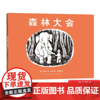 森林大会硬壳精装图画书爱心树绘本3岁以上亲子共读带给孩子一个温柔宁静的幻想正版童书