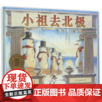 小祖去北极精装绘本5-8岁阅读略童书馆正版童书