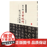 颜真卿多宝塔碑临习技法精解——历代名家碑帖临习技法精解 9787534858956 中州古籍出版社 周世闻 等编著
