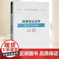 民事诉讼法学核心知识点精解 肖建国 中国人民大学 法学课程系列辅助教材 民事诉讼法学案例研习同步练习大学考研教材