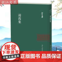 浙江文丛:凌霞集 繁体竖排精装版〔清〕凌霞 著 武维春点校 清代书画家藏书家凌霞著作集 清末民国艺术史研究的重要史料 浙