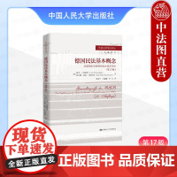 中法图正版 德国民法基本概念 从案例出发的德国私法体系导论 第17版 外国法学译丛 德国民法典私人法律关系制度司法实务