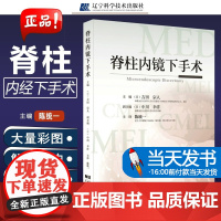 脊柱内镜下手术吉田宗人编陈统一译脊椎后方内镜技术柱疝手术脊柱管狭窄症内视镜临床外科手术医学 辽宁科技出版社 978755