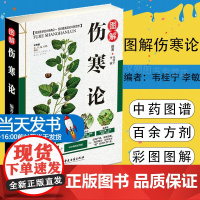 全彩图解伤寒论 解伤寒杂病论张仲景中医养生四大名著经典书籍保健养生中医入门级书籍 金匮要略温病条辨千金方本草