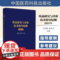 药品研究与评价技术指导原则 2021年 孔繁圃 崔恩学 化学药品创新药上市申请前会议药学共性问题及技术要求等 中国医药科