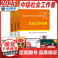 社会工作者中级2025年教材 社会工作师中级社会工作实务社会工作综合能力 社会工作法规与政策全国社工中级2025考试用书