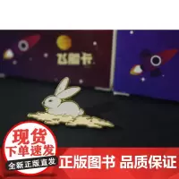 太空冒险系列玉兔徽章 航天纪念礼物乖萌兔子可爱礼物