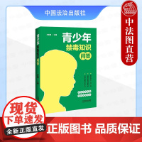 正版2025年新书 青少年禁毒知识问答 王锐园 中国法治出版社 青少年普法读物通俗易懂趣味性强漫画插图案例 禁毒宣传相关
