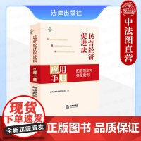 中法图正版 2025新民营经济促进法应用手册 配套规定与典型案例 民营经济促进法律法规司法解释指导典型案例处理纠纷案例参