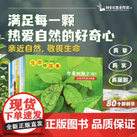 生命的故事·手绘版(全十册)(80个翻翻互动页,细腻写实的手绘插画,严谨却不失趣味的文字,满足每一颗热爱自然的好奇心)