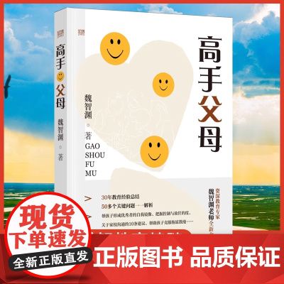 高手父母 魏智渊著 以 的育人理念 家长 用经验和智慧解决家庭教育难题 科学教育理念 家庭教育育儿书籍 漓江出版社正版书