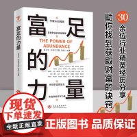 富足的力量 内有智慧 外有方法 成就富足人生 李国庆 小马宋等行业大咖 吴聊传播创始人联合30余位大咖主编 带你打破认知