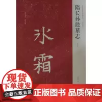 隋长孙懿墓志 初拓本 历代碑志精选系列 毛笔书法字帖碑帖鉴赏临摹书籍 河南美术出版社