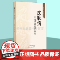 皮肤病常用中医技术 鸡眼手足癣湿疹熏蒸等常见病中医学基础临床经验治疗方法技术医案自学研究书籍 中国中医药出版社