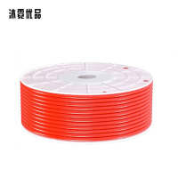 沐霓优品 PU气管 红色6*4(160米) /卷