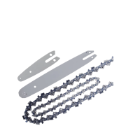 油锯链条10寸锂电锯链条伐木锯链子通用配件