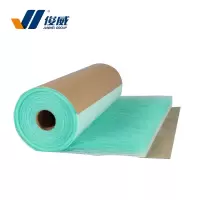 俊威-绿白色玻纤漆雾毡过滤棉厚度6CM 1m*20m/卷(20 平方)