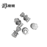 洋蝲蝲 穿钉带帽 M16×125mm 单位:套