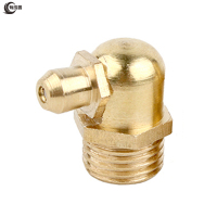 有成鑫 10*1-90° 铜黄油嘴90度 个