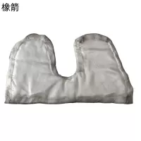 橡節 岩棉保温条 u形钢网套830x460x25mm 条