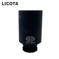 力可达(LICOTA)1/2六角公制风动长套筒32mm A4032L 个