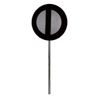 盾铁侠减速地点标识标牌含钢管400*400mm/块