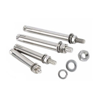 盾铁侠不锈钢膨胀螺丝螺栓M6*50-80/个