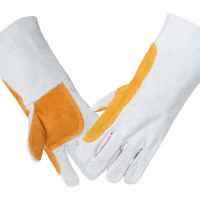 盾铁侠电焊手套羊皮36cm/个