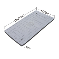 盾铁侠电缆盖板标识1200*500*50mm/块