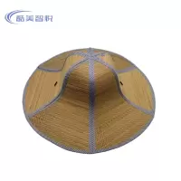 酷美智悦 大帽檐透气折叠草帽 KM-CM01 顶