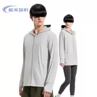 酷美智悦 防晒服浅灰(L~4XL)KM-FH276 件