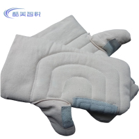 酷美智悦 棉帆布手套二指短款 KM-FH294 双