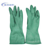 酷美智悦 手套丁基尼龙衬里绿色 KM-FH298 双
