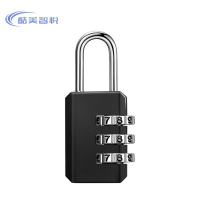 酷美智悦 小号密码锁黑色22*10*33mm KM-BH460 个