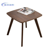 酷美智悦 胡桃色四脚方桌57*57*55cm KM-JZ462 张